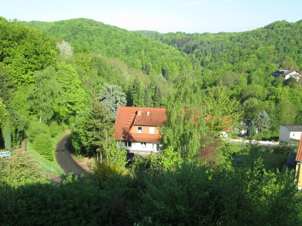 Schlossberg Ferienwohnung Waldeck  Exterior foto